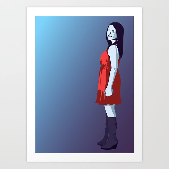 OLGA Art Print