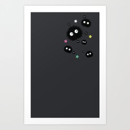 Soot Sprites  Art Print