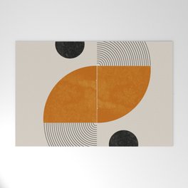 Abstract Geometric Shapes Welcome Mat