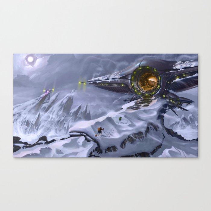 Mountain Portal Canvas Print