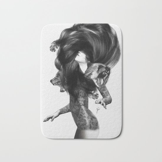 Bear #3 Bath Mat