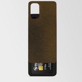 Coffee Brown Shapes Android Card Case