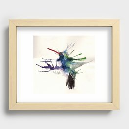 Hummingbird Recessed Framed Print