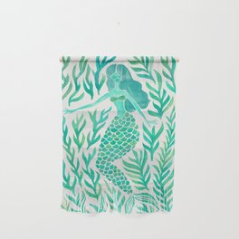 Kelp Forest Mermaid – Mint Palette Wall Hanging
