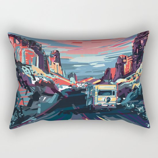 american landscape 4 Rectangular Pillow