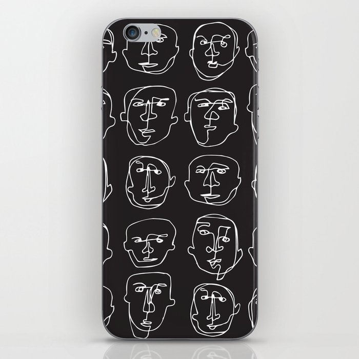 Facial Expression (Inverted) iPhone Skin