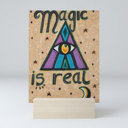 Magic Is Real Mini Art Print