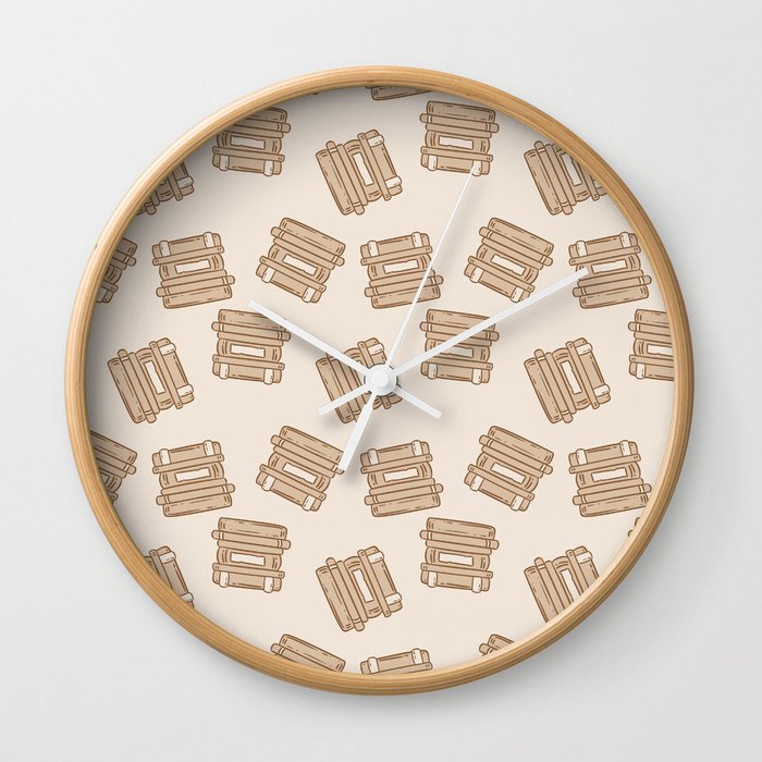 Books Wall Clock