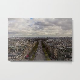 Champs Elysees Metal Print | Landscape, Photo, Nature 