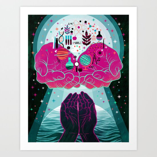 SCIENCE Art Print