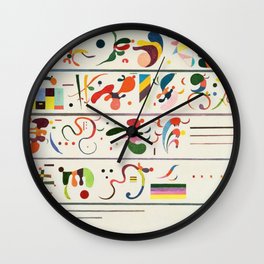 Wassily Kandinsky Succession Wall Clock