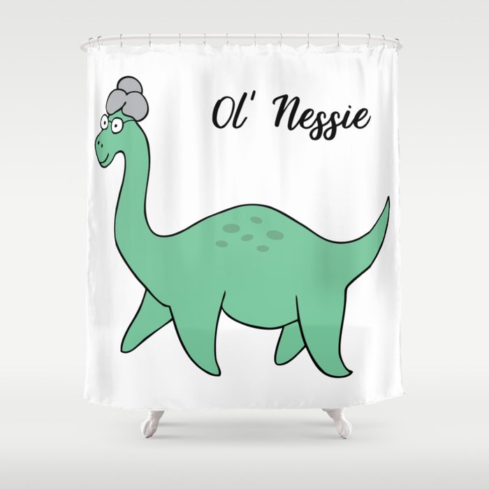 Ol Nessie Shower Curtain By Designsbytiffanyco Society6