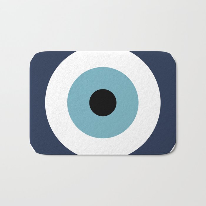 Evil Eye blue protection / Mataki Bath Mat