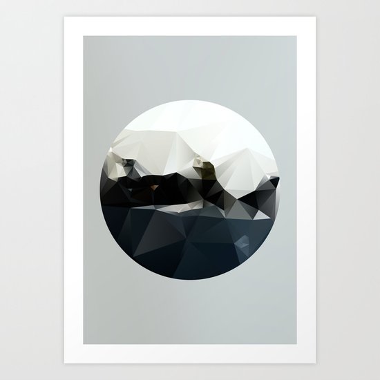Island at Sea Art Print