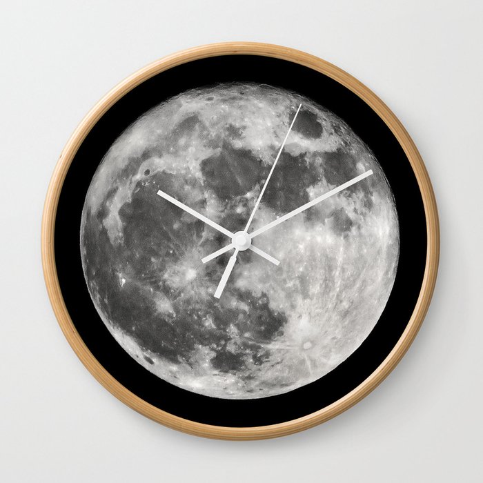 Super moon Wall Clock