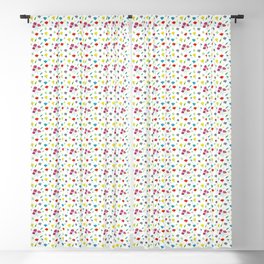 colour full flowers Blackout Curtain