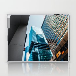 Frankfurt skyline urban cityscape photo city architecture FFM Germany Laptop & iPad Skin