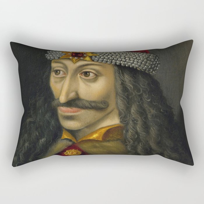 Vlad the Impaler Portrait Rectangular Pillow
