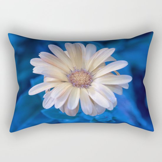 Yellow Flower Rectangular Pillow