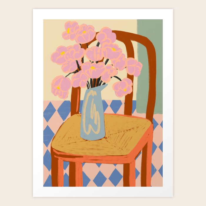 Flowers Art Prints, Framed & Recessed | Society6