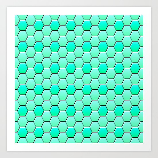 The Pool Art Print
