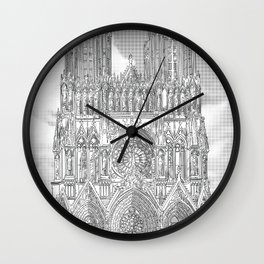 Reims - Cathédrale Notre-Dame Wall Clock