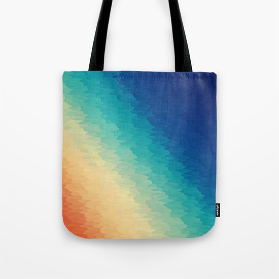 Warm to Cool Texture Tote Bag