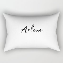 Arlene Calligraphy Rectangular Pillow