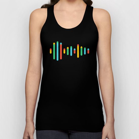 Waveform Unisex Tank Top