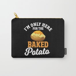 Baked Potato Saying Carry-All Pouch | Design, Potatoes, Graphicdesign, Gift, Potato, Lovers, Food, Vegetables, Cook, Baked 