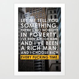 Wolf Of Wall Street Art Prints For Any Decor Style Society6
