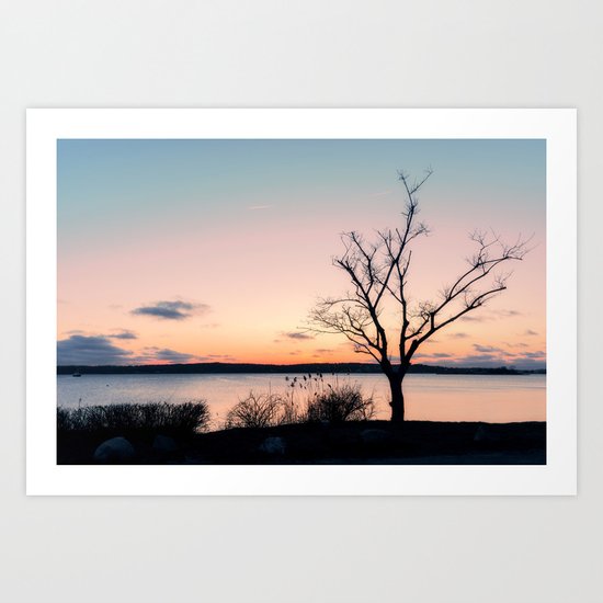 Pastel Sky Art Print