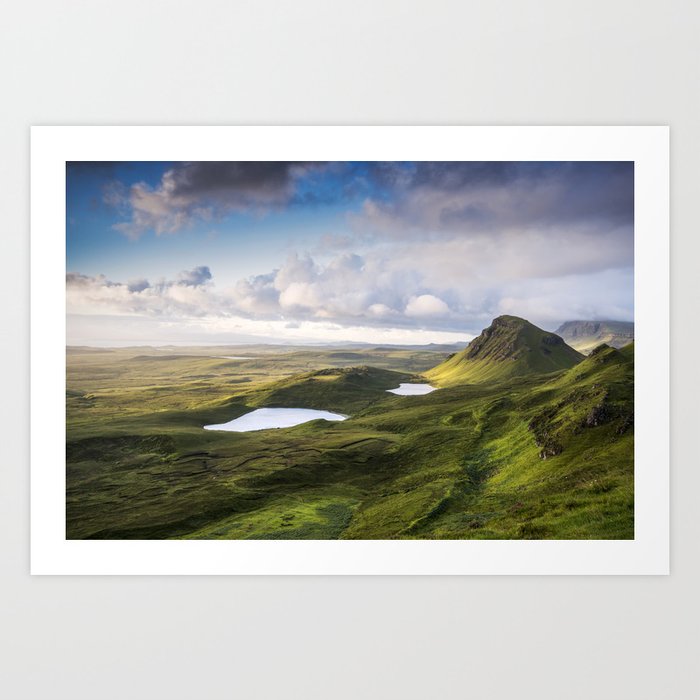 The Beauty of the Quiraing Art Print