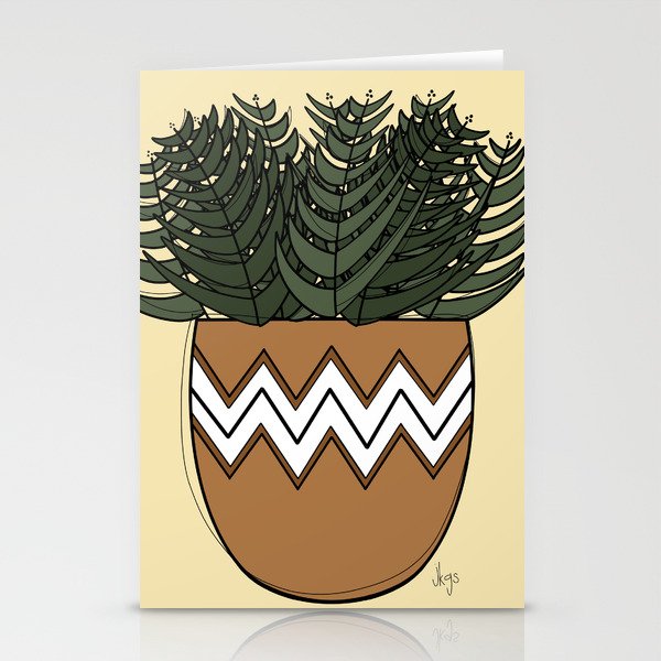 house plant  Stationery Cards