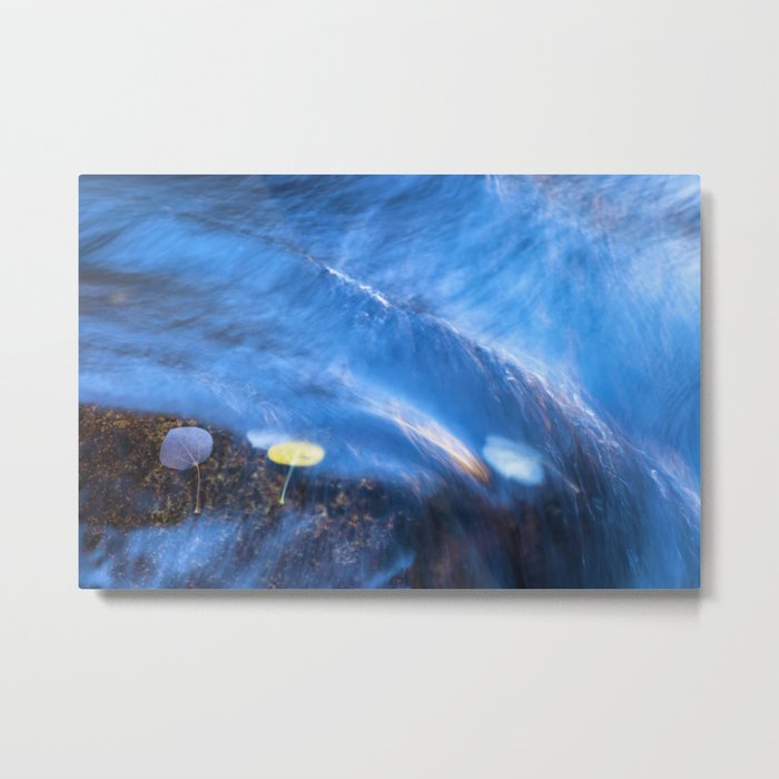 Against the Current Metal Print