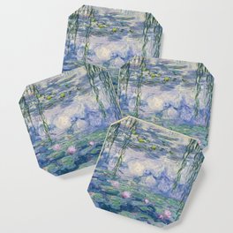 Water Lilies Claude Monet Fine Art Coaster