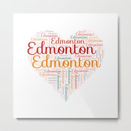 Edmonton honeymoon Metal Print