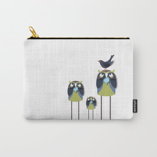 Long-Legged Owls Carry-All Pouch