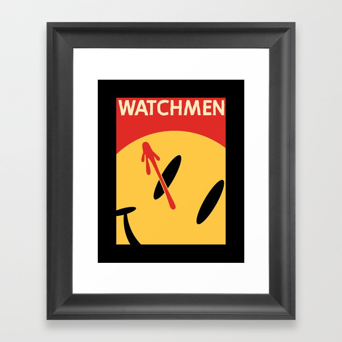 Who Watches Who? Framed Art Print
