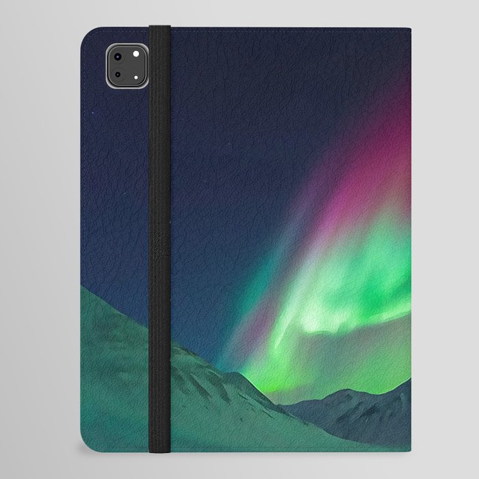 Aurora Borealis Northern Lights iPad Folio Case