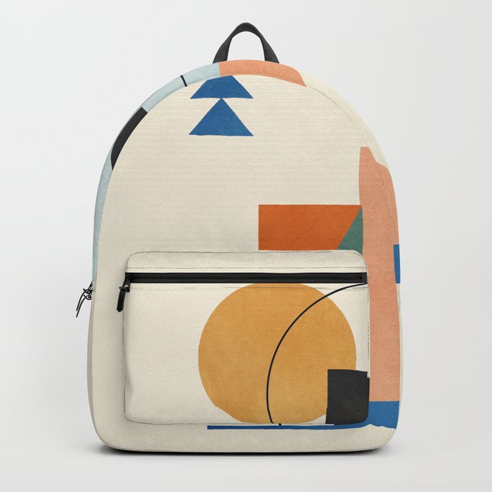 Geometric Color Play 02 Backpack
