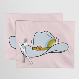 Capricorn Cowboy Hat Placemat