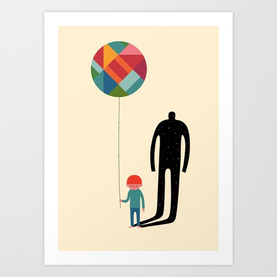 Grow Up Art Print