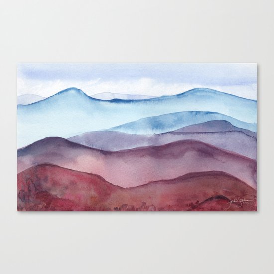 Mountains Canvas Print
