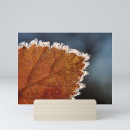 Frozen autumn by Denise Dietrich Mini Art Print