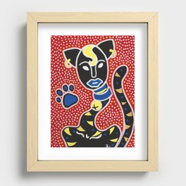 Un Gato Recessed Framed Print
