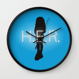 H.E.R. Music Singer Best Part Album Merch Wall Clock