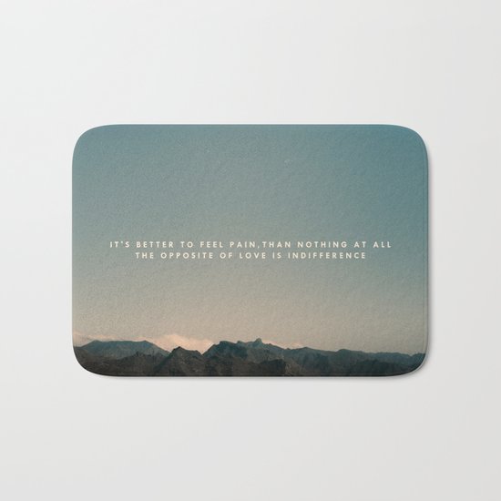 Stubborn Love Bath Mat