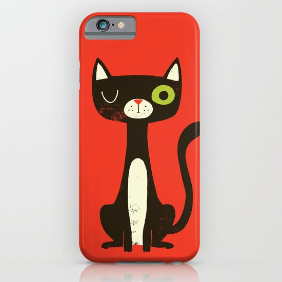 Black Cat iPhone & iPod Case
