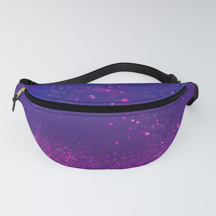 Abstract Hot Pink Purple Lavender Gradient Nebula Fanny Pack